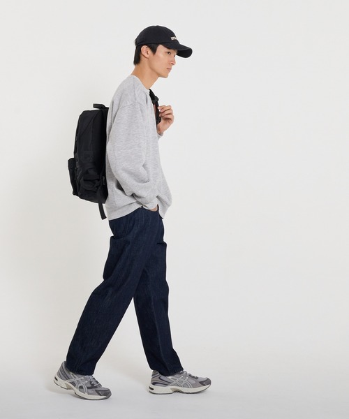 coca(coca)(コカ)の「ポリエステル裏起毛ベーシックトレーナー(スウェット・メンズ・ライトベージュ/ライトグレー/ブラック・S/XL/L/M)」の6枚目の写真