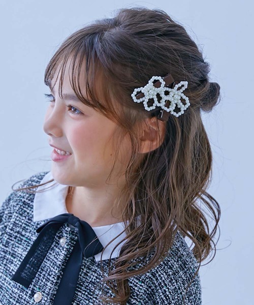 フォーマルにも和装にも】えらべるパールヘアアクセサリー（その他ヘア