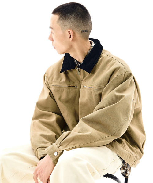 F.ILLUMINATE(フィルミネイト)の「ヘビーワークジャケット-ベージュ(ミリタリージャケット・レディース・その他・SMALL/MEDIUM/LARGE)」の11枚目の写真