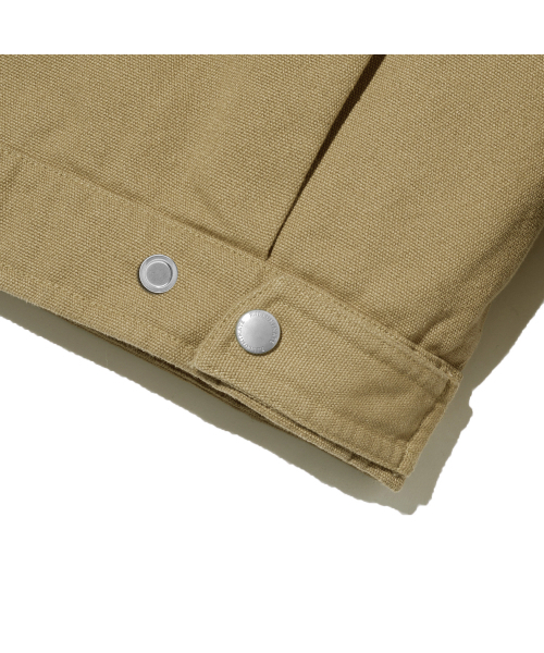 F.ILLUMINATE(フィルミネイト)の「ヘビーワークジャケット-ベージュ(ミリタリージャケット・レディース・その他・SMALL/MEDIUM/LARGE)」の3枚目の写真