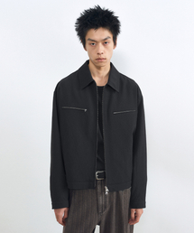 INSILENCE（インサイロンス）の「ウールサーカウェスタンジャケット BLACK（MA-1）」