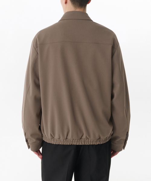 MUSINSA STANDARD（ムシンサスタンダード）の「ミニマルフライトジャケット [ライトブラウン]（ブルゾン・メンズ・その他・MEDIUM/LARGE/X-LARGE/XX-LARGE）」の9枚目の写真