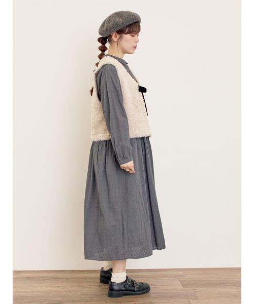 セール】前後2WAYボアベスト（ベスト）｜Samansa Mos2（サマンサ