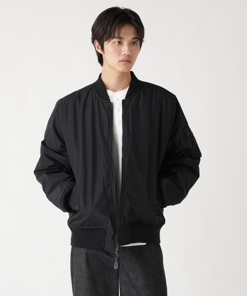 Alpha Industries(アルファインダストリーズ)の「Alpha Industries/アルファ インダストリーズ/REVERSIBLE ONION QUILTED MA-1 FLIGHT JACKET/リバーシブル オニオン キルテッド エムエーワン フライト ジャケット(MA-1・メンズ・ブラック/オリーブ系・M/2XL/XL/L)」の3枚目の写真