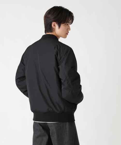 Alpha Industries(アルファインダストリーズ)の「Alpha Industries/アルファ インダストリーズ/REVERSIBLE ONION QUILTED MA-1 FLIGHT JACKET/リバーシブル オニオン キルテッド エムエーワン フライト ジャケット(MA-1・メンズ・ブラック/オリーブ系・M/2XL/XL/L)」の4枚目の写真