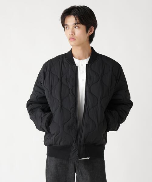 Alpha Industries(アルファインダストリーズ)の「Alpha Industries/アルファ インダストリーズ/REVERSIBLE ONION QUILTED MA-1 FLIGHT JACKET/リバーシブル オニオン キルテッド エムエーワン フライト ジャケット(MA-1・メンズ・ブラック/オリーブ系・M/2XL/XL/L)」の5枚目の写真