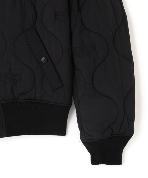 Alpha Industries(アルファインダストリーズ)の「Alpha Industries/アルファ インダストリーズ/REVERSIBLE ONION QUILTED MA-1 FLIGHT JACKET/リバーシブル オニオン キルテッド エムエーワン フライト ジャケット(MA-1・メンズ・ブラック/オリーブ系・M/2XL/XL/L)」の16枚目の写真