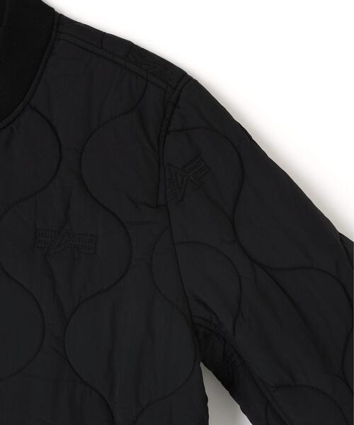 Alpha Industries(アルファインダストリーズ)の「Alpha Industries/アルファ インダストリーズ/REVERSIBLE ONION QUILTED MA-1 FLIGHT JACKET/リバーシブル オニオン キルテッド エムエーワン フライト ジャケット(MA-1・メンズ・ブラック/オリーブ系・M/2XL/XL/L)」の17枚目の写真