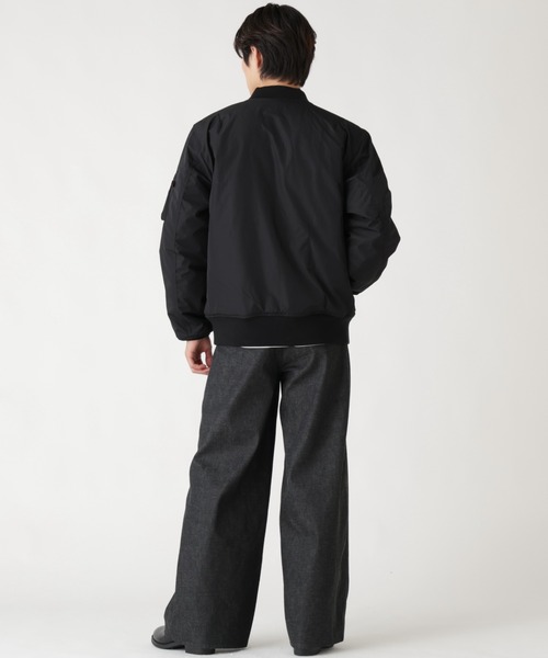 Alpha Industries(アルファインダストリーズ)の「Alpha Industries/アルファ インダストリーズ/REVERSIBLE ONION QUILTED MA-1 FLIGHT JACKET/リバーシブル オニオン キルテッド エムエーワン フライト ジャケット(MA-1・メンズ・ブラック/オリーブ系・M/2XL/XL/L)」の7枚目の写真