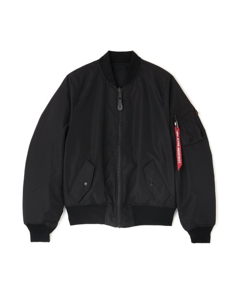 Alpha Industries(アルファインダストリーズ)の「Alpha Industries/アルファ インダストリーズ/REVERSIBLE ONION QUILTED MA-1 FLIGHT JACKET/リバーシブル オニオン キルテッド エムエーワン フライト ジャケット(MA-1・メンズ・ブラック/オリーブ系・M/2XL/XL/L)」の8枚目の写真