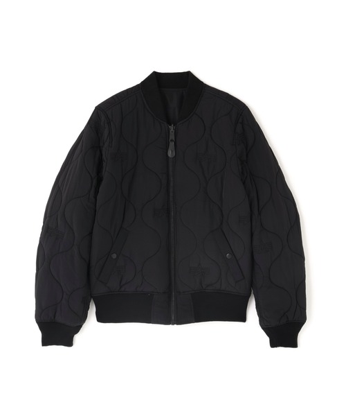 Alpha Industries(アルファインダストリーズ)の「Alpha Industries/アルファ インダストリーズ/REVERSIBLE ONION QUILTED MA-1 FLIGHT JACKET/リバーシブル オニオン キルテッド エムエーワン フライト ジャケット(MA-1・メンズ・ブラック/オリーブ系・M/2XL/XL/L)」の10枚目の写真