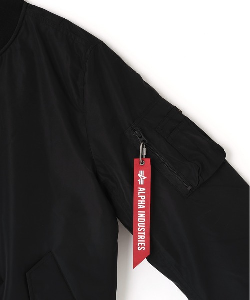 Alpha Industries(アルファインダストリーズ)の「Alpha Industries/アルファ インダストリーズ/REVERSIBLE ONION QUILTED MA-1 FLIGHT JACKET/リバーシブル オニオン キルテッド エムエーワン フライト ジャケット(MA-1・メンズ・ブラック/オリーブ系・M/2XL/XL/L)」の12枚目の写真