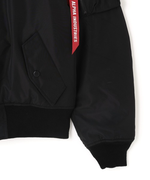 Alpha Industries(アルファインダストリーズ)の「Alpha Industries/アルファ インダストリーズ/REVERSIBLE ONION QUILTED MA-1 FLIGHT JACKET/リバーシブル オニオン キルテッド エムエーワン フライト ジャケット(MA-1・メンズ・ブラック/オリーブ系・M/2XL/XL/L)」の14枚目の写真