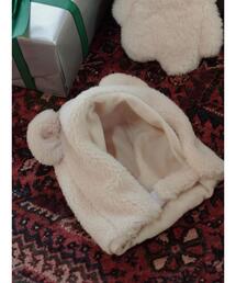 Samansa Mos2 Lagom | クマ耳ボアフード(ハット)