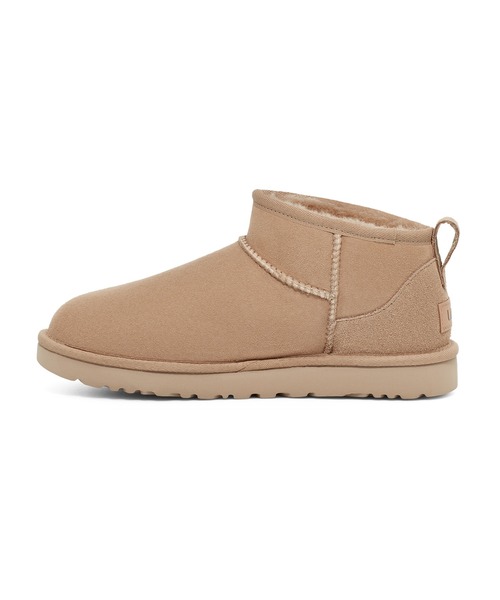UGG（アグ）の「【UGG(アグ)】W CLASSIC ULTRA MINI（ブーツ・レディース・ベージュ/グレー・23/24/25）」の9枚目の写真