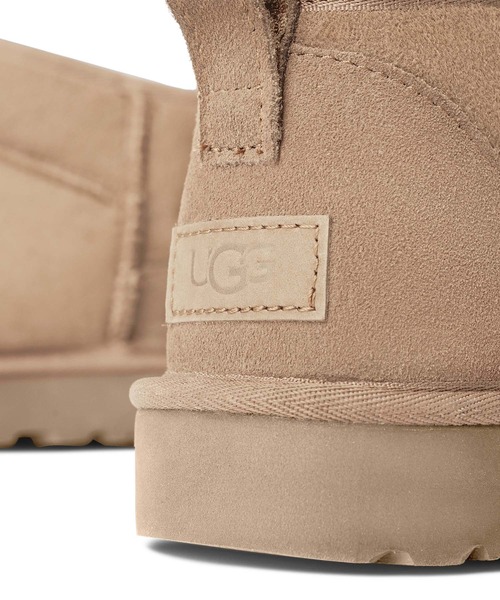 UGG（アグ）の「【UGG(アグ)】W CLASSIC ULTRA MINI（ブーツ・レディース・ベージュ/グレー・23/24/25）」の12枚目の写真