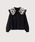 LA POMME petit�i���|�~�E�v�`�j�́uFloral Baby Collar Cardigan�i�J�[�f�B�K��/�{�����j�v�b�u���b�N