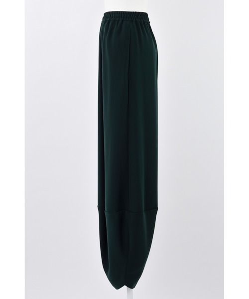 ENFOLD(エンフォルド)の「PEツイル ゴムハーレムパンツ(その他パンツ・レディース・ダークグリーン・34/36)」の4枚目の写真