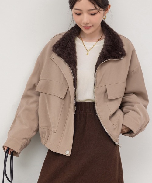 DAY CLOSET(デイ クローゼット)の「何気ない日も、きれいに見せる。長袖クルーネックリブニットトップス レディース(ニット/セーター・レディース・サンドベージュ/ホワイト系その他/ダークブラウン/ホワイト/グレー/ブラック/レッド・FREE)」の13枚目の写真