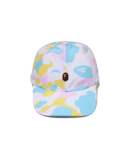 A BATHING APE(アベイシングエイプ)の「MULTI CAMO ONE POINT PANEL CAP(キャップ・メンズ・ホワイト・FREE)」の2枚目の写真