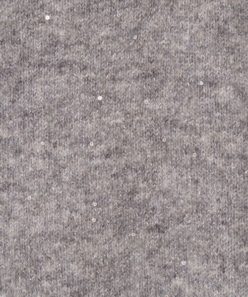 NOLLEY’S Sophi（ノーリーズソフィ）の「《手洗い可能》モヘヤスパンコールVネックプルオーバー（ニット/セーター・レディース・ブラウン/ライトグレー/ホワイト/グレー・38）」の19枚目の写真