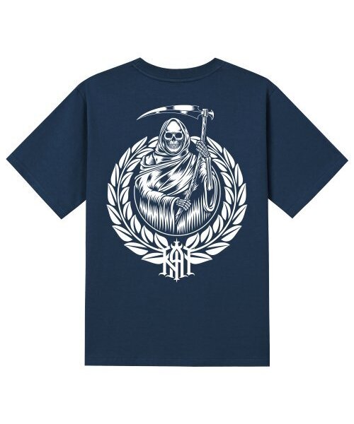 KAN6312(カン6312)の「KTN0197 デーモンハンター 半袖Tシャツ ネイビー(Tシャツ/カットソー・メンズ・その他・LARGE/MEDIUM/SMALL/X-LARGE)」の1枚目の写真