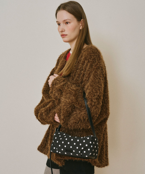mur（ミュール）の「Bento bag(10color)（ショルダーバッグ・レディース・ライトイエロー/ブラウン/カーキ/ブラック/ダークブラウン/Cream/バーガンディー/ダークブラウン系/ベージュ系/スカイブルー系・FREE）」の21枚目の写真