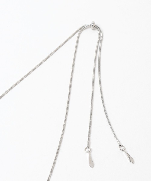 HARE(ハレ)の「2WAYヘンケイモチーフタイネックレス(HARE)(ネックレス・レディース・シルバー/シルバー系その他・FREE)」の16枚目の写真