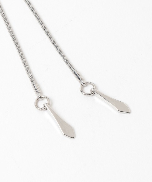 HARE(ハレ)の「2WAYヘンケイモチーフタイネックレス(HARE)(ネックレス・レディース・シルバー/シルバー系その他・FREE)」の18枚目の写真