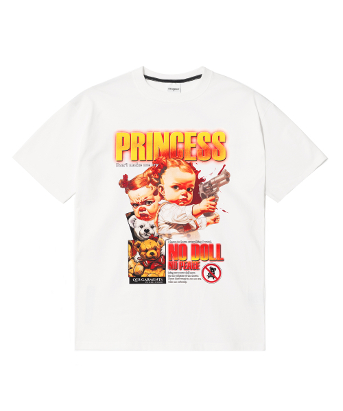 QT8 GARMENTS(キューティーエイトガーメント)の「BN Princess Tee (Ivory)(Tシャツ/カットソー・レディース・その他・LARGE/X-LARGE)」の2枚目の写真