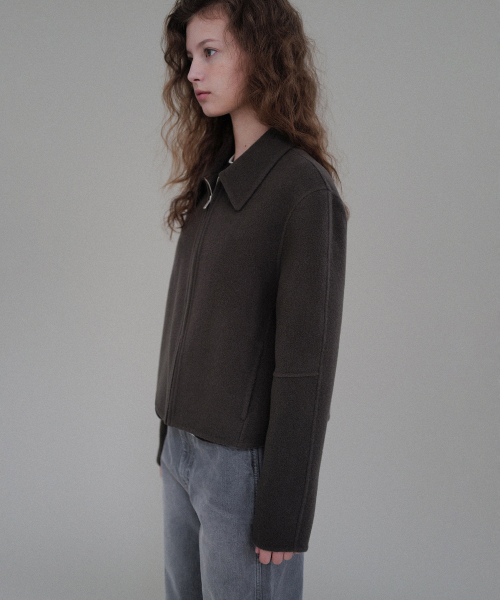 Harri handmade jacket (brown)
