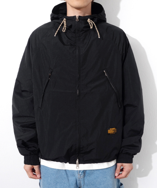 QT8 GARMENTS(キューティーエイトガーメント)の「LB Nostalgia Windbreaker (Black)(ナイロンジャケット・レディース・その他・MEDIUM/LARGE/X-LARGE)」の1枚目の写真
