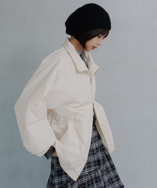 PAGEBOY（ページボーイ）の「レトロウインドブレーカー（ナイロンジャケット・レディース・ブラック/オフホワイト・FREE）」の17枚目の写真