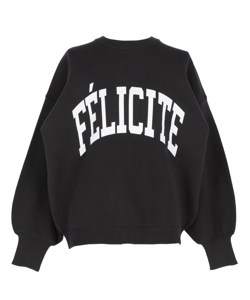 coca(coca)(コカ)の「スウェットライクニット プリントトップス(ニット/セーター・レディース・グレー/チャコール・L/M/S)」の20枚目の写真