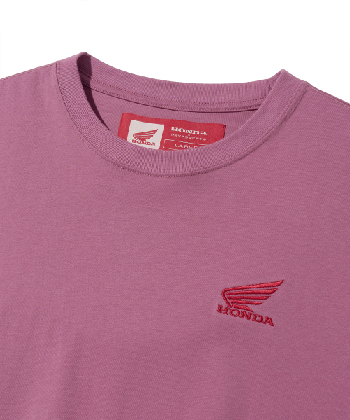 PHYPS MOTORCYCLE(フィップスモーターサイクル)の「Original Wing Small logo T-shirt Dark pink(Tシャツ/カットソー・レディース・その他・LARGE/MEDIUM/SMALL/X-LARGE)」の3枚目の写真