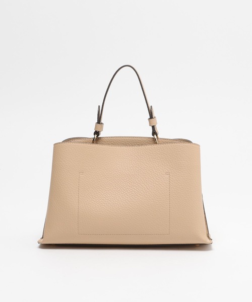 GLOBAL WORK(グローバルワーク)の「メタルワンハンドル2WAYバック/620978(ショルダーバッグ・レディース・アイボリー/ブラック/ベージュ系その他2・ONE SIZE)」の17枚目の写真