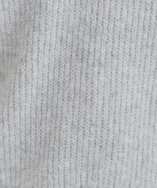 DRESKIP（ドレスキップ）の「【S-LL】お顔周りをすっきり魅せる ふんわり Vネックフードニット（ニット/セーター・レディース・グレー/ブルー系その他/ブラウン系その他・01/02/03/04）」の10枚目の写真