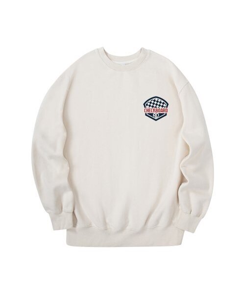 RADINEO(ラディネオ)の「チェックボードスウェットクリーム(スウェット・メンズ・その他・MEDIUM/LARGE/X-LARGE)」の2枚目の写真