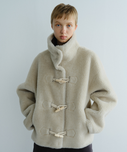 EN OR(エンオール)の「REVERSIBLE MUSTANG JACKET - BROWN(ムートンコート・レディース・その他・FREE)」の5枚目の写真