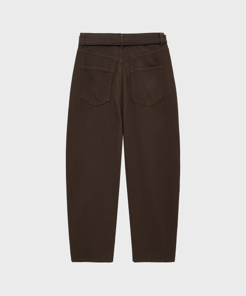 NOIRER(ノイア)の「コットンウィップコードウォッシュドカーブドパンツ(ブラウン)(その他パンツ・メンズ・その他・48/50/52)」の3枚目の写真