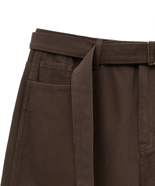 NOIRER(ノイア)の「コットンウィップコードウォッシュドカーブドパンツ(ブラウン)(その他パンツ・メンズ・その他・48/50/52)」の5枚目の写真