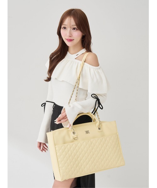 DDキルティングマルチトートバッグ (横Ver.)（トートバッグ）｜Darich