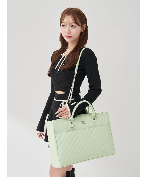 DDキルティングマルチトートバッグ (横Ver.)（トートバッグ）｜Darich