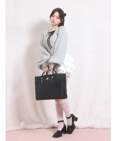 DDキルティングワイドマルチトートバッグ（トートバッグ）｜Darich