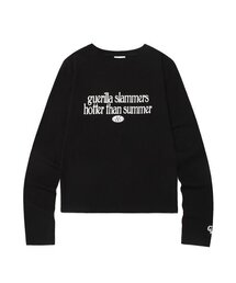 Cavish | W SLAMMER LS TEE BLACK(CV2DFFT552A)(Tシャツ/カットソー)