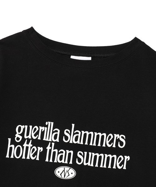 Cavish（カビシ）の「W SLAMMER LS TEE BLACK(CV2DFFT552A)（Tシャツ/カットソー・レディース・ブラック・FREE）」の3枚目の写真