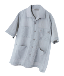 GARDEN EXPRESS（ガーデンエクスプレス）の「FOUR POCKET HALF SHIRT (grayish blue)（シャツ/ブラウス）」