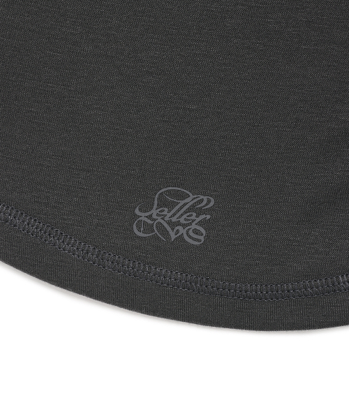 Cavish（カビシ）の「W SLIM LINE HOODIE CHARCOAL(CV2FSFM401A)（パーカー・レディース・チャコール・FREE）」の5枚目の写真