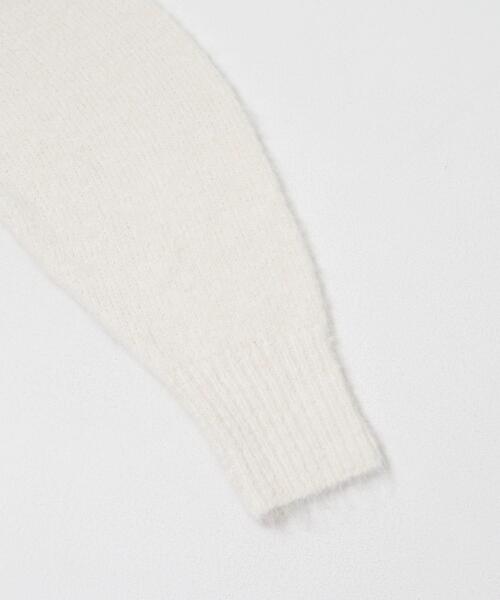 SENSE OF PLACE by URBAN RESEARCH(センスオブプレイスバイアーバンリサーチ)の「アシメネックニット(ニット/セーター・レディース・レッド/グレー/アイボリー/ブラック/ライトブルー・ONE)」の21枚目の写真