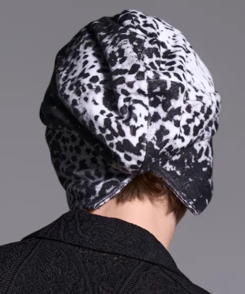 kiryuyrik（キリュウキリュウ）の「Kiryuyrik/キリュウキリュウ/Leopard Pile Jersey Cap/レオパードパイルジャージーキャップ（ニットキャップ/ビーニー・メンズ・レオパード・F）」の5枚目の写真